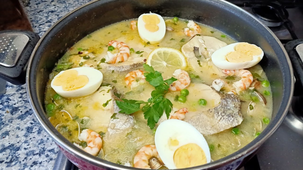 #merluza 🐟 #en #salsa #espectacular 😋😋😋