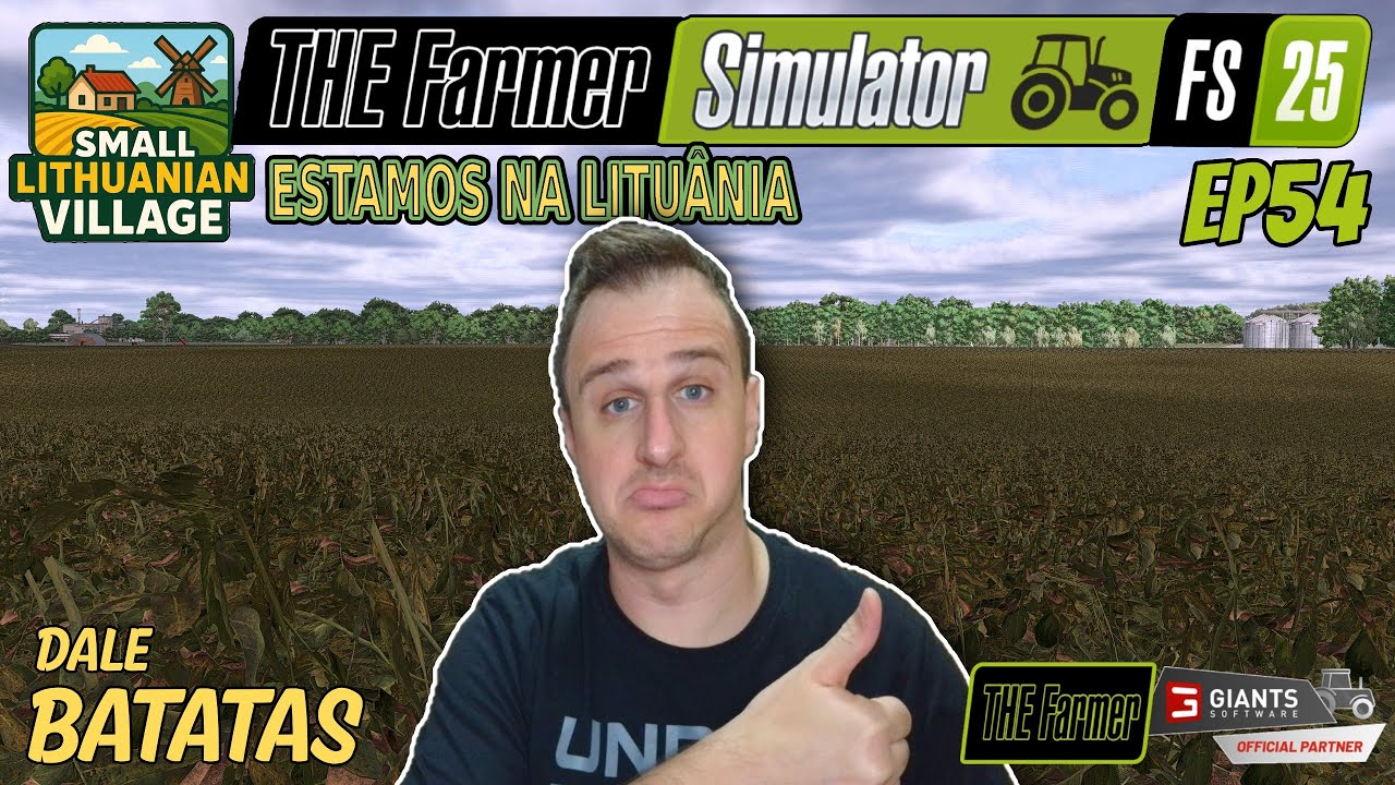 FARMING SIMULATOR 25 - MAPA SMALL LITHUANIAN VILLAGE | 2ª SAFRA DE BATATAS | MP | PC | EP#534