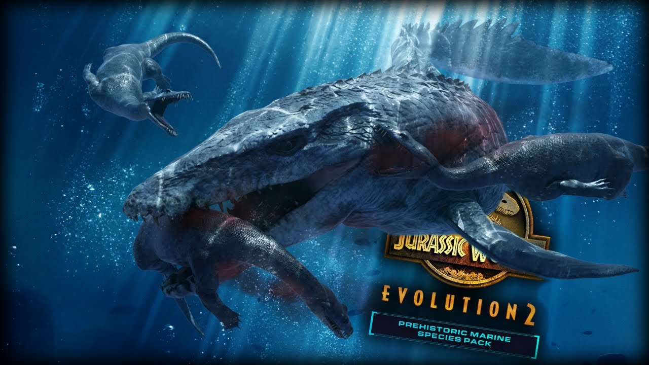 INSANE UNDERWATER ATTACK ANIMATIONS! - MARINE BATTLE ROYALE IN JURASSIC WORLD EVOLUTION 2!