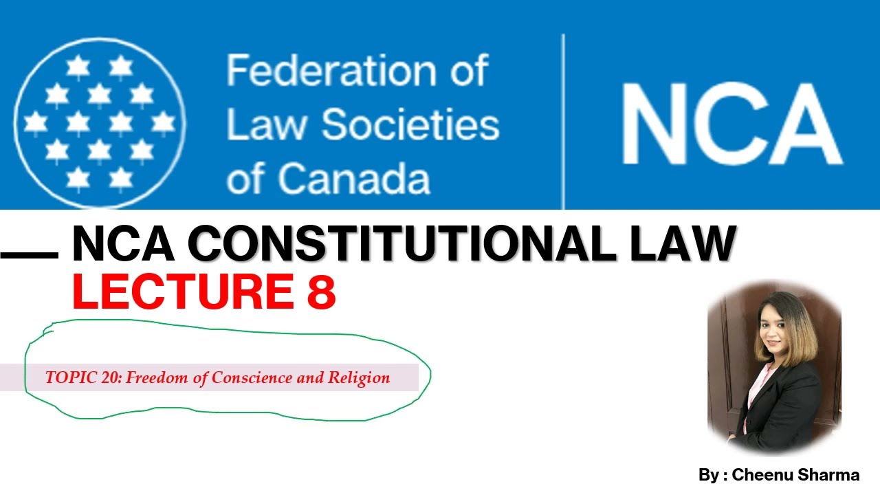 LECTURE 8:NCA CONSTITUTIONAL LAW│Course│June 19│Notes│ IRAC│Tutor│Studymaterial│CheenuSharma
