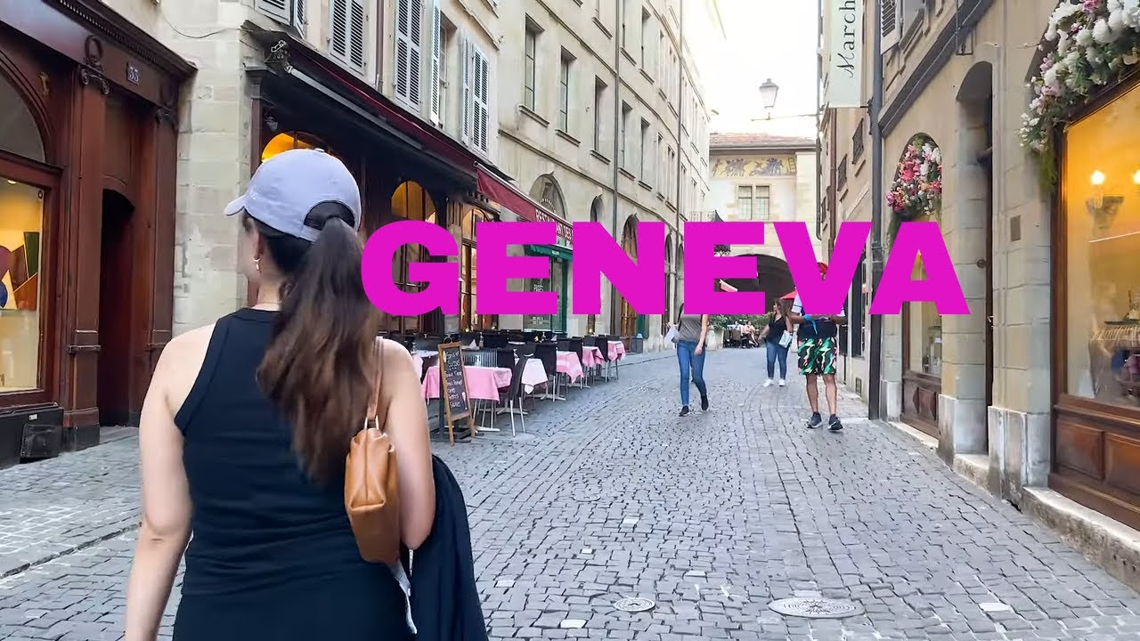 Geneva's Charming Old Town: Come and Explore With Me In The Summer Of 2023!