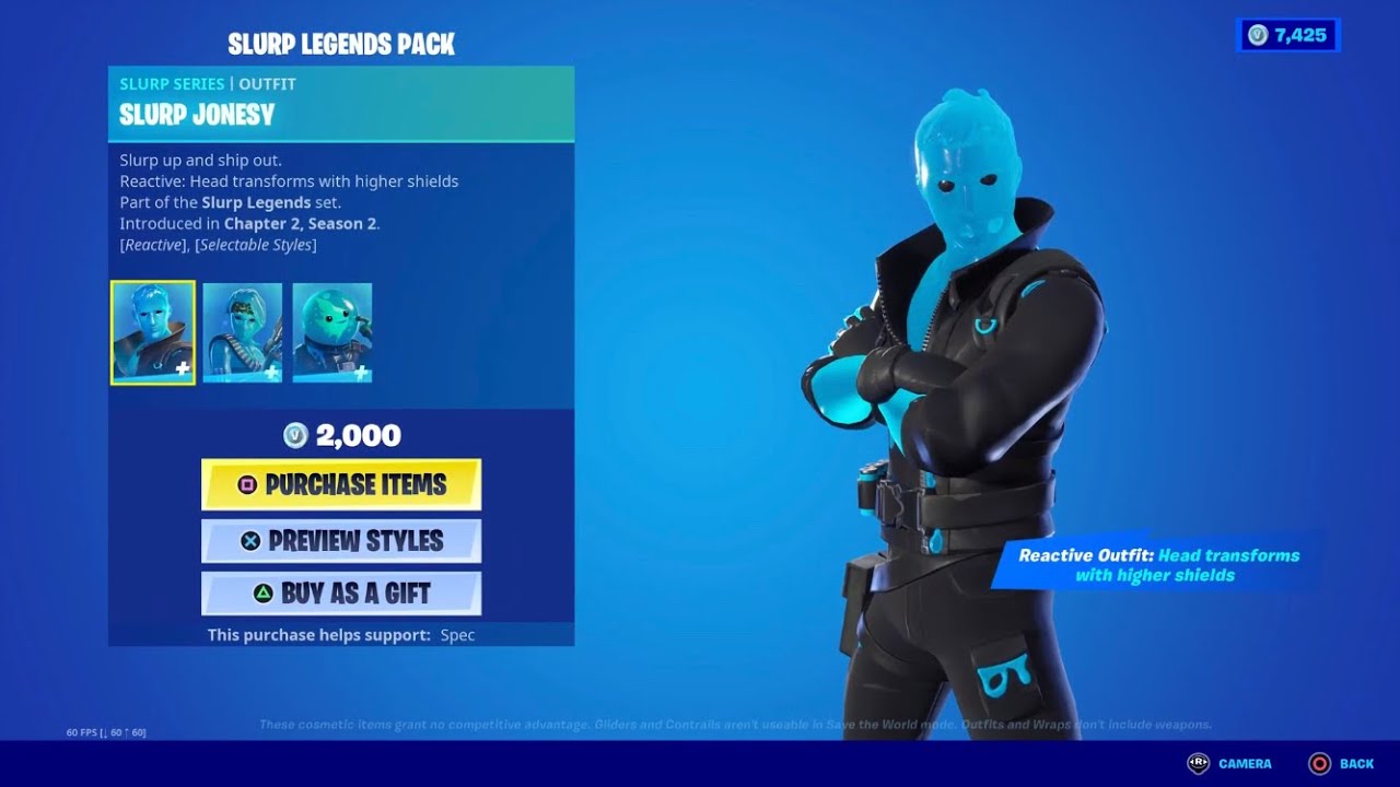 *RARE* Slurp Legends Pack is Back! (Fortnite Battle Royale)