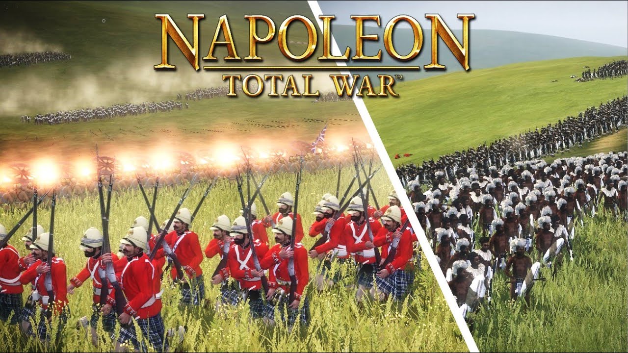Uphill Charge of the Zulus - Napoleon Total War | Victoria at War mod
