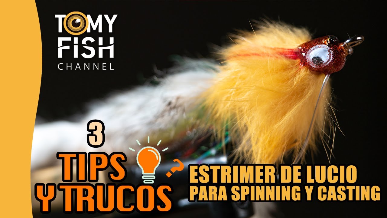 Montaje streamer de lucio, para spinning y casting👨🏻‍🔧