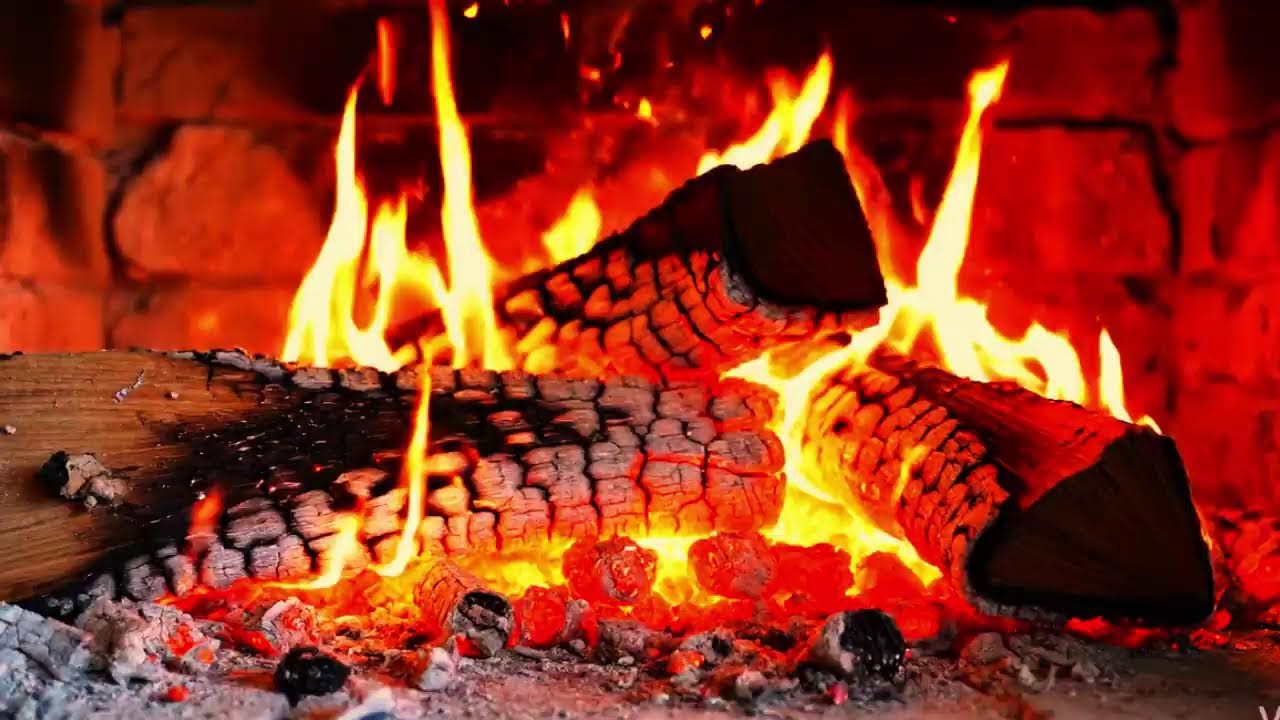 Live Relaxing Fireplace Crackling Sounds | ASMR for Deep Sleep