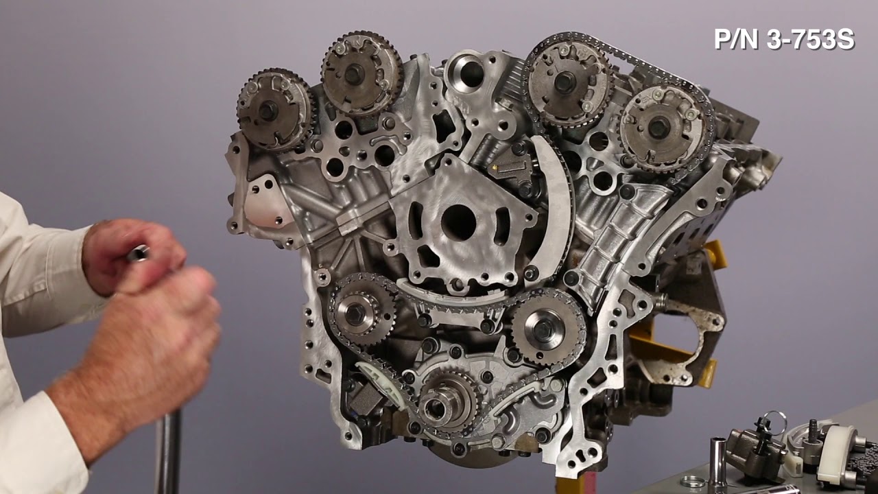 Советы по установке комплекта ГРМ Melling для GM 3.6L