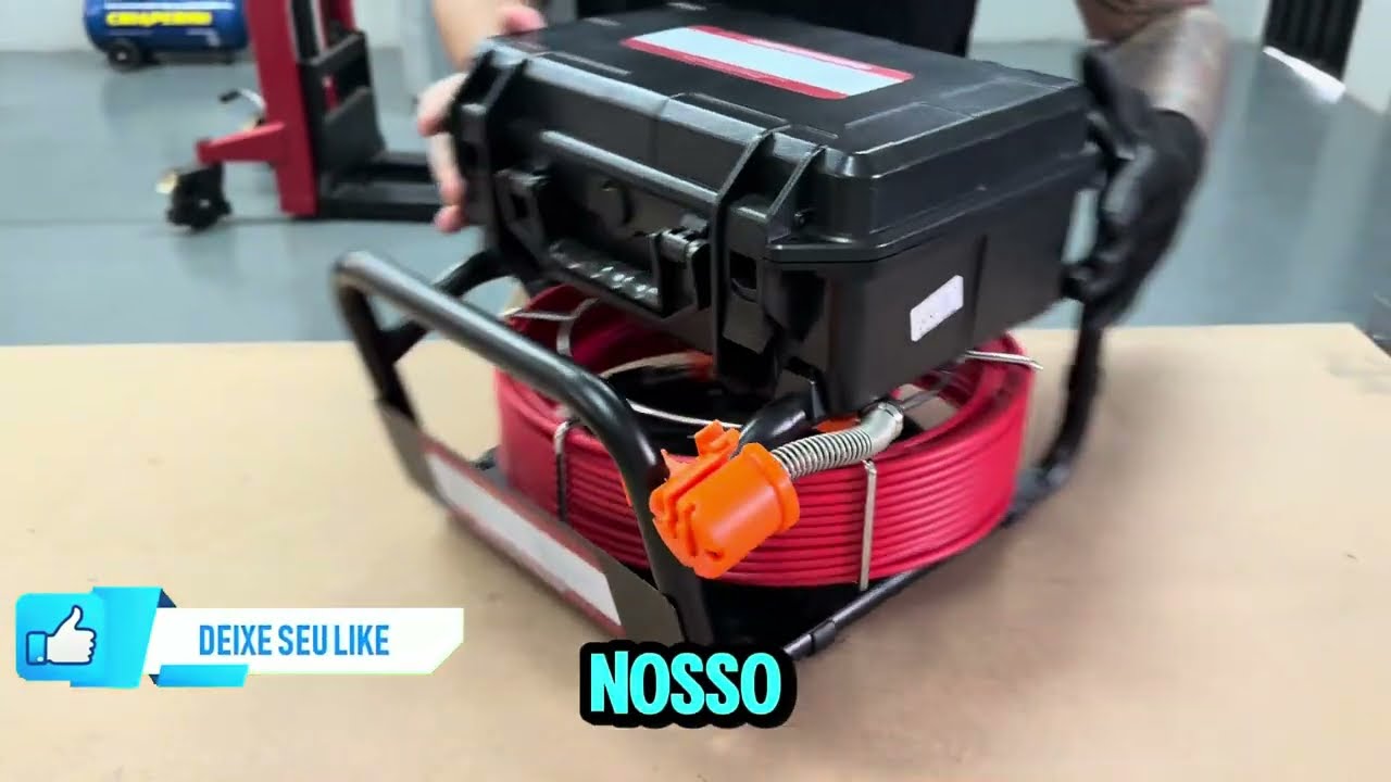 C&acirc;mera de V&iacute;deo Inspe&ccedil;&atilde;o para esgoto FY-3007F Borosc&oacute;pio