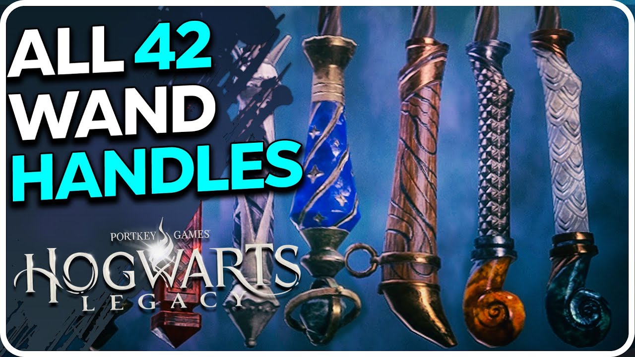 Hogwarts Legacy - ALL Wand Handles Showcase