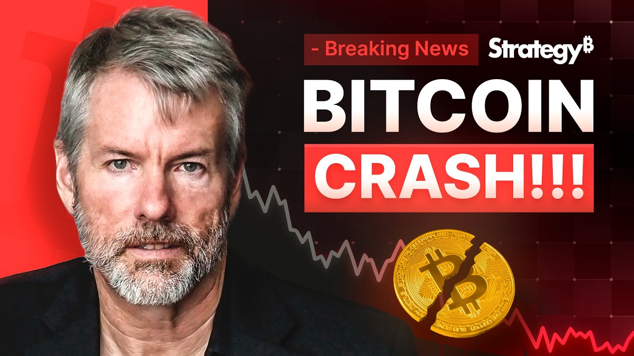 Bitcoin Crash: Michael Saylor's Latest BTC Price Prediction! MSTR & STRC What's Coming Next?