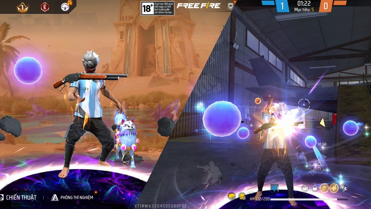 MOD SKIN FF OB52 V37 HÀNH ĐỘNG M1887 LV7 THẤY Ở SẢNH VÀ TRẬN CHO IOS VÀ ANDROD