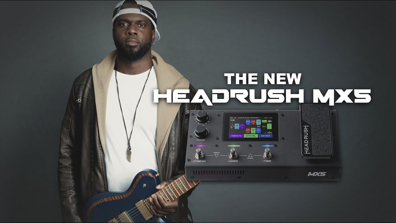 THE NEW HEADRUSH MX5 PEDALBOARD | by AL JOSEPH