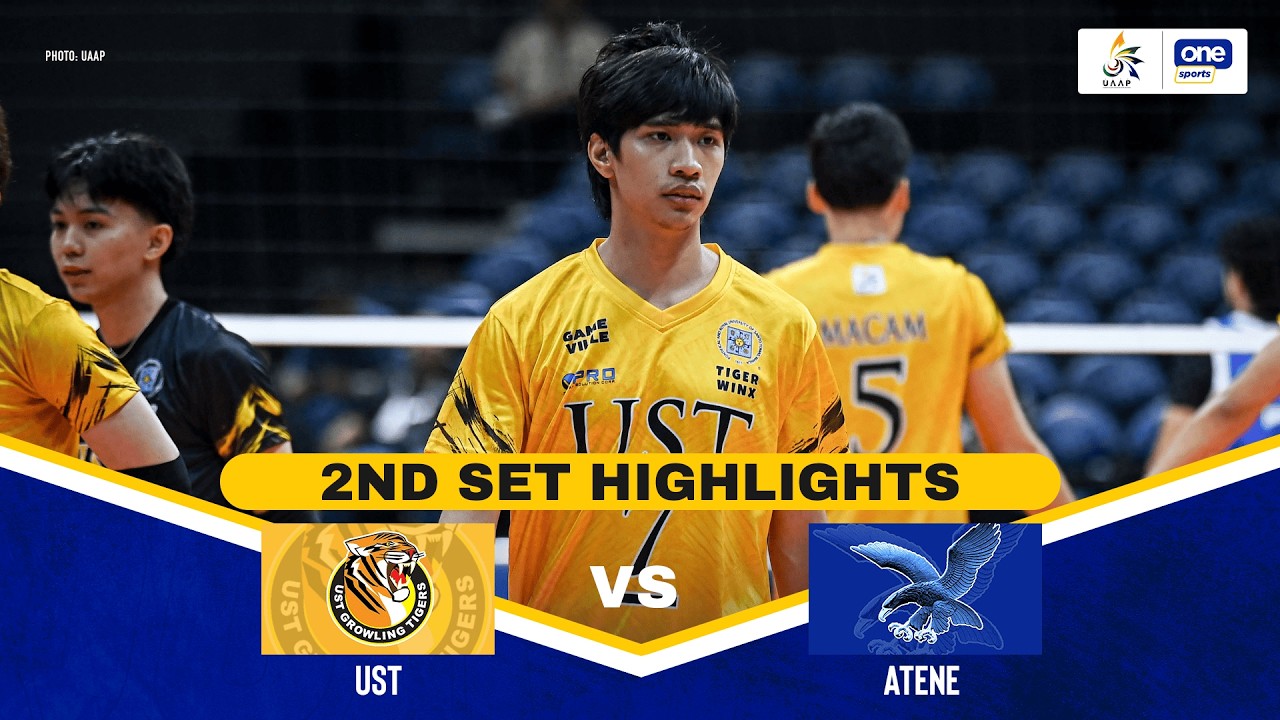 ATENEO vs UST | SET 2 HIGHLIGHTS | UAAP SEASON 88 MEN’S VOLLEYBALL | FEB. 25, 2026