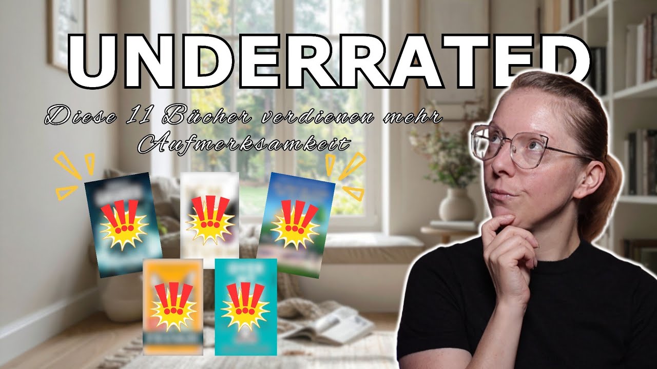 📚 Underrated 📚 I Diese Bücher verdienen mehr Aufmerksamkeit I Scented Reading