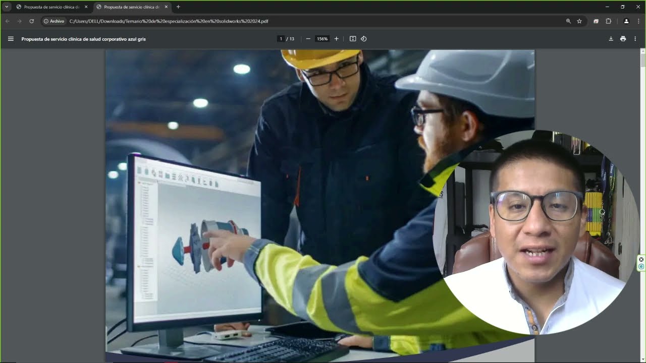 Curso de especialización con solidworks