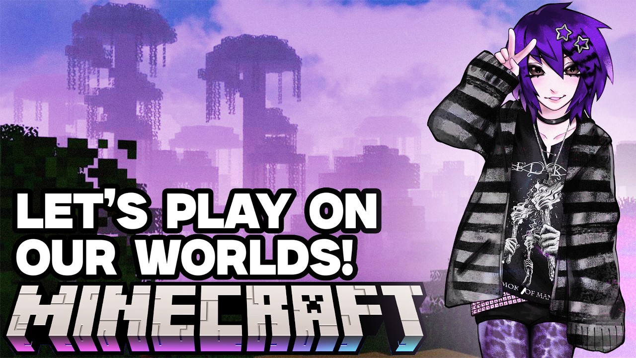 Building an underwater mushroom farm :3 Chill Minecraft stream to hang out to! ◕⩊◕ ᯓ★