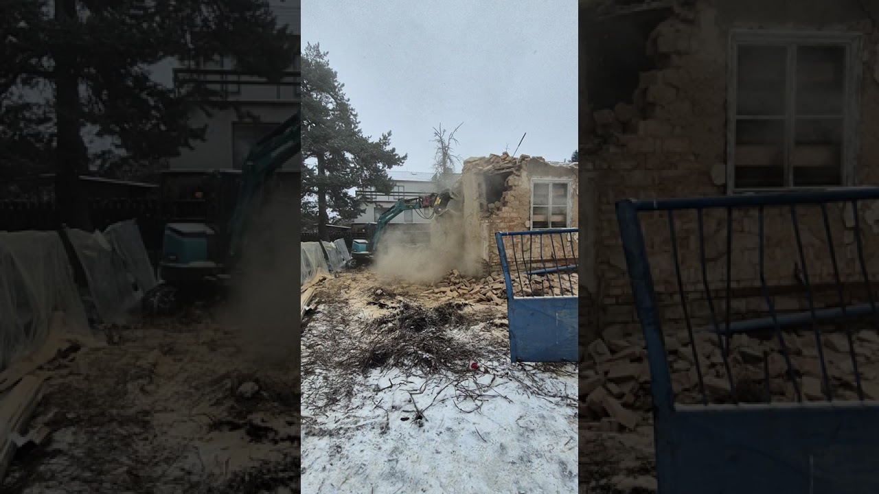 Demolice domu - praha