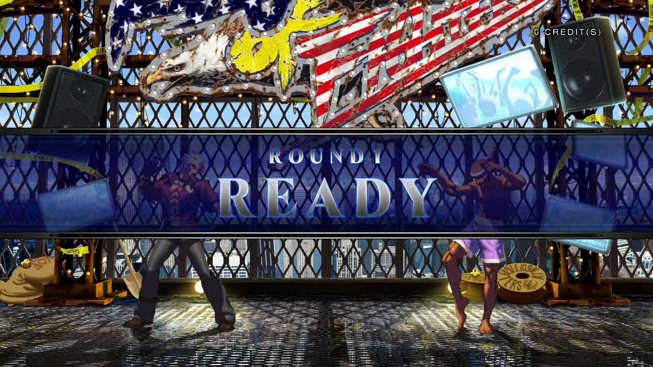 The King of Fighters XIII Arcade Playthrough - XII Team