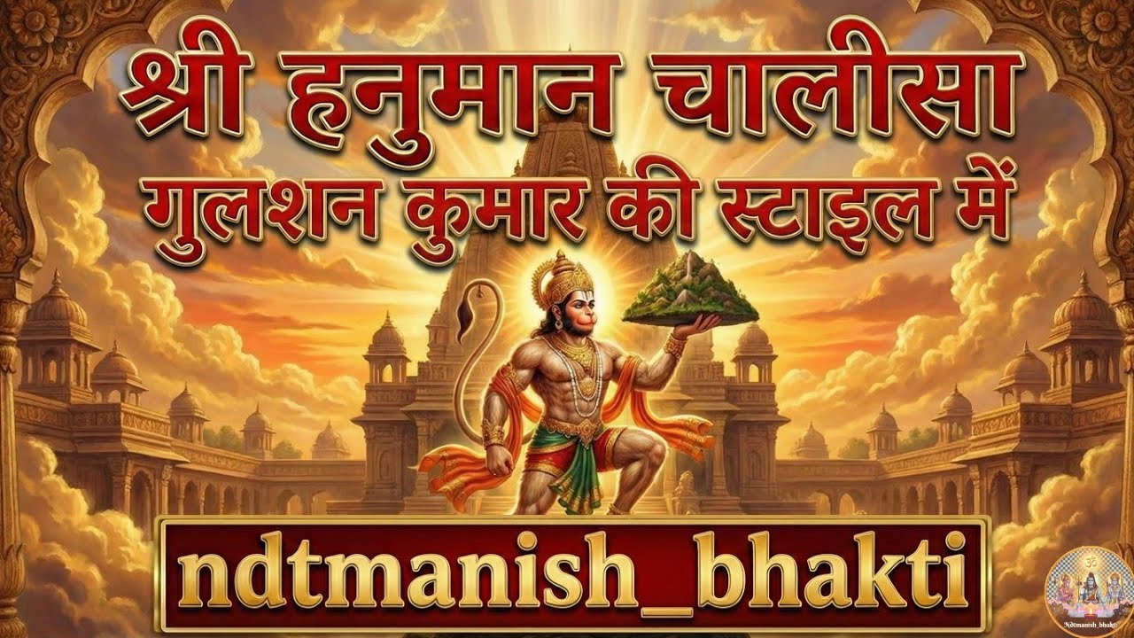 Hanuman Chalisa  | हनुमान चालीसा | Most Powerful Bhajan | Hariharan Version | 2026 Popular Bhajan