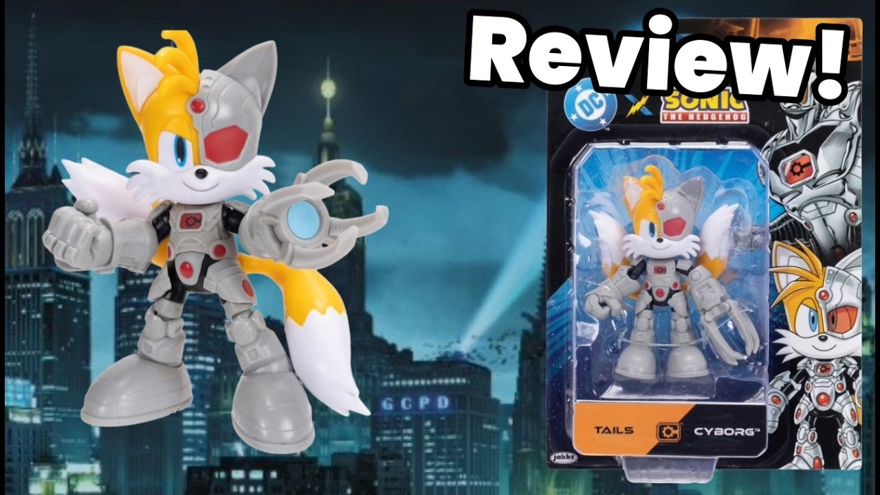 Tails As Cyborg DC X Sonic The Hedgehog Review! ( INBOX REVIEW )