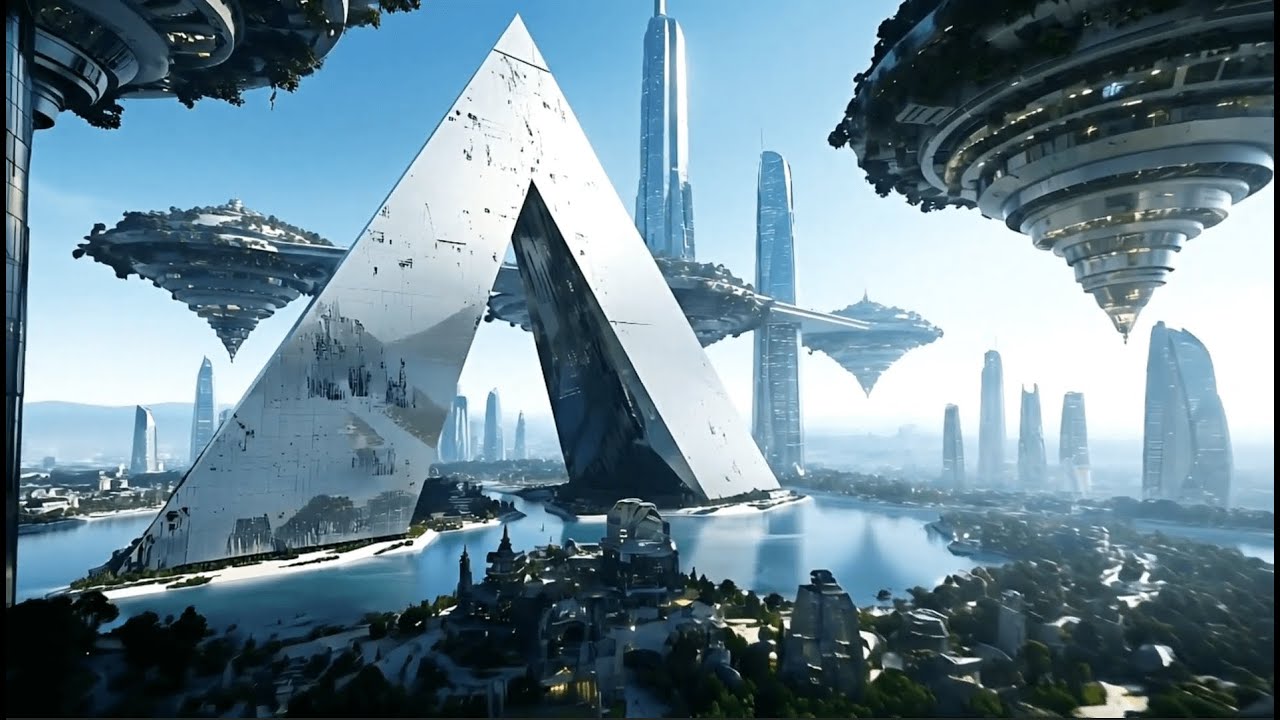 Explore the Future: Epic Sci-Fi City (Part 6) | Stunning 8K AI Short Film | AIDoALL