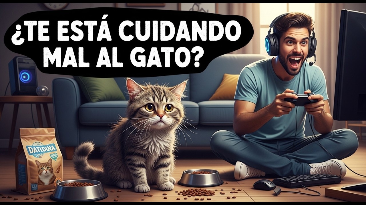 ¿Estás cuidando mal a tu gato?