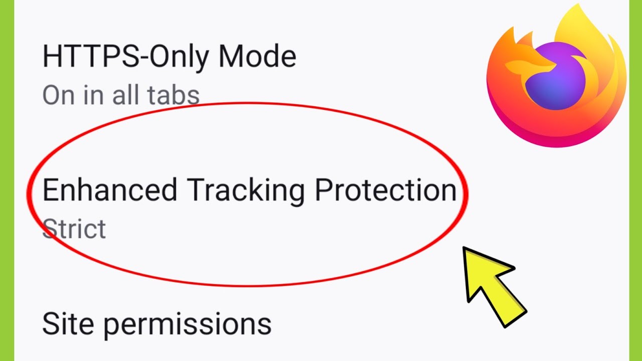 What is Enhanced Tracking protection In Firefox Browser