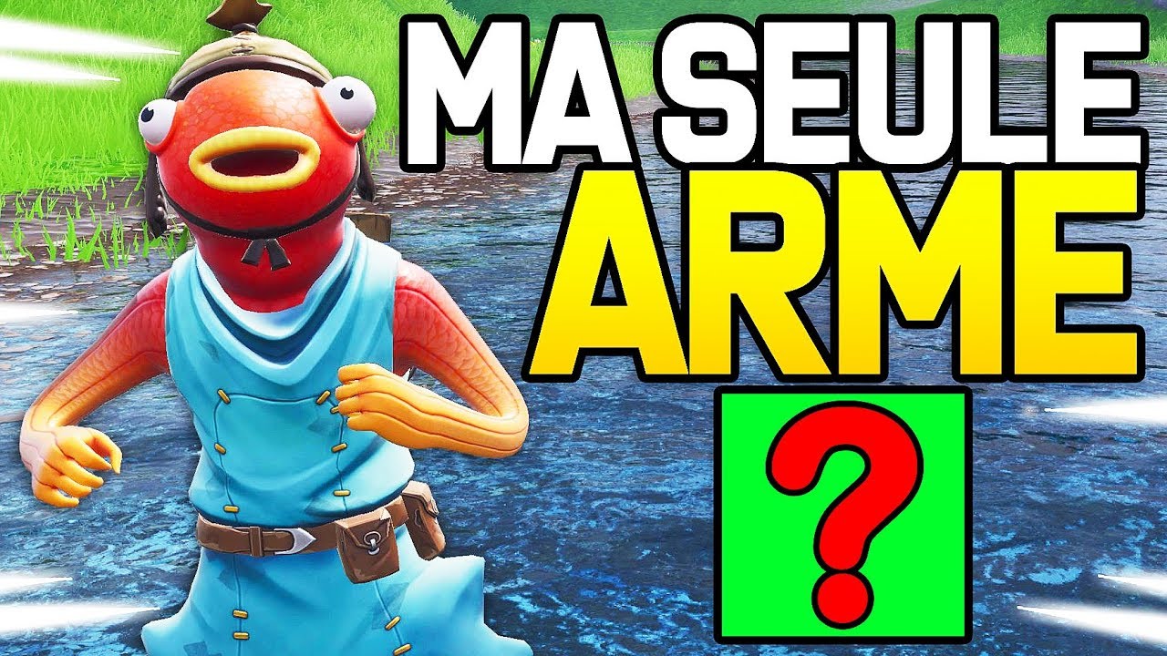 CHALLENGE : JE N'UTILISE QUE LA PREMIÈRE ARME QUE JE RAMASSE !