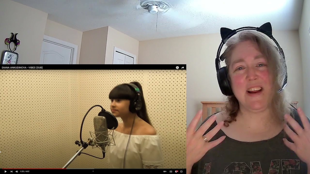 Diana Ankudinova Vibes Reaction