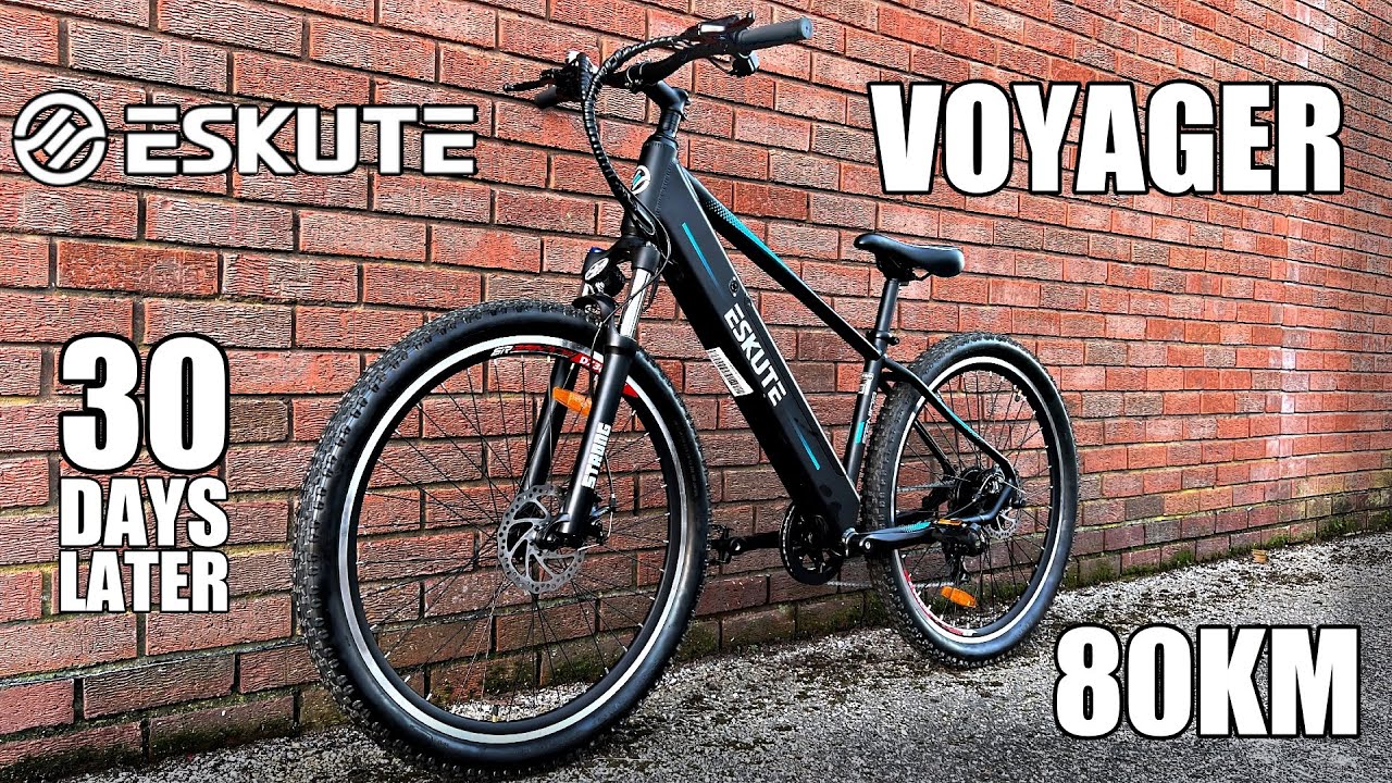 ESKUTE Voyager Mountain Electric Bike - 80KM - IPX5 -  Best E-bike 2022, Under £1000?
