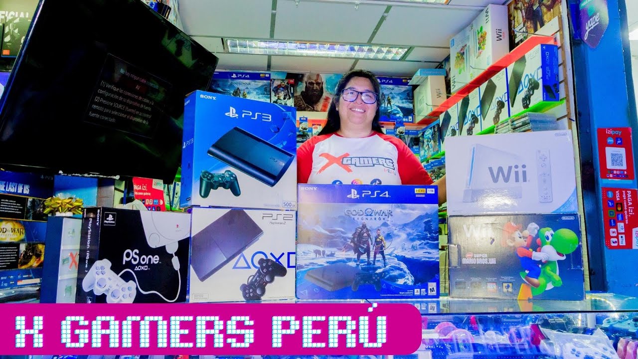Visitamos X Gamers Peru | Videojuegos en Polvos Azules | PS4, PS3, PS2, PS1 y Nintendo