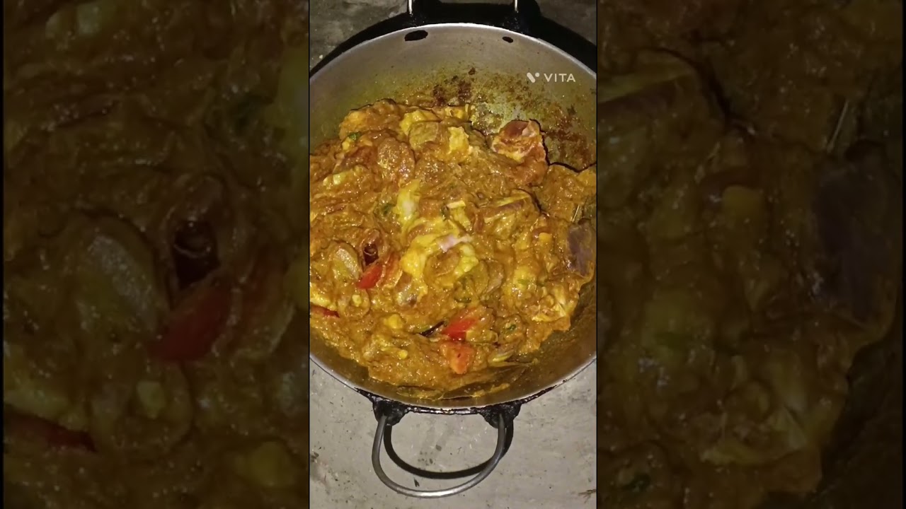 আমার প্রথম ভিডিও লাল ঝাল খাসির মাংস 