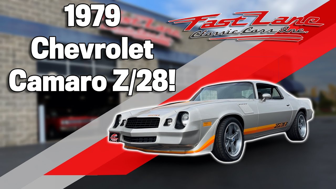 We Drive A 1979 Camaro Z28!... For Sale at Fast Lane Classic Cars!