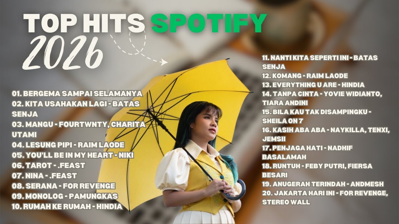 🎧 Lagu Santai Pop Hits 2026 Indonesia ~ Cover Lagu Hits Viral 🤍 | Jangan Tunggu Lama-Lama 💗🍃