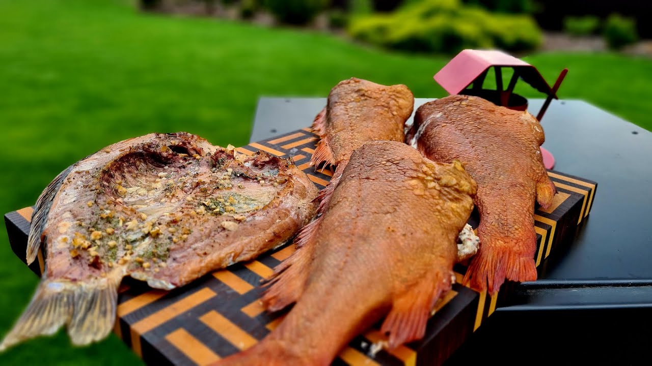 Žuvies rūkymas su ROYAL GRILL malkine rūkykla