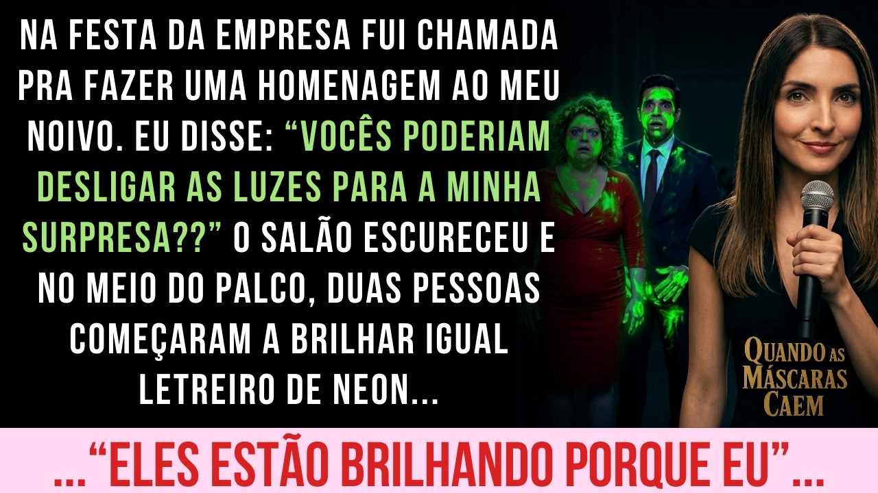 PEDI PRA APAGAREM AS LUZES NA FESTA DA EMPRESA E NINGUÉM ENTENDEU POR QUE ELES COMEÇARAM A BRILHAR