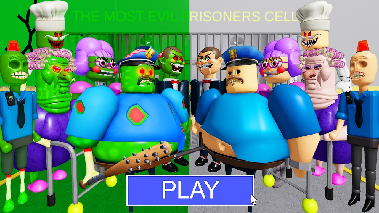 ZOMBIE Bosses Vs All Bosses! BARRY'S PRISON RUN! #roblox #obby