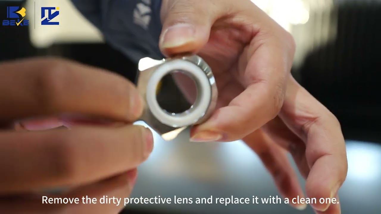 How to replace the nozzle and ceramic ring of a laser cutting machine?