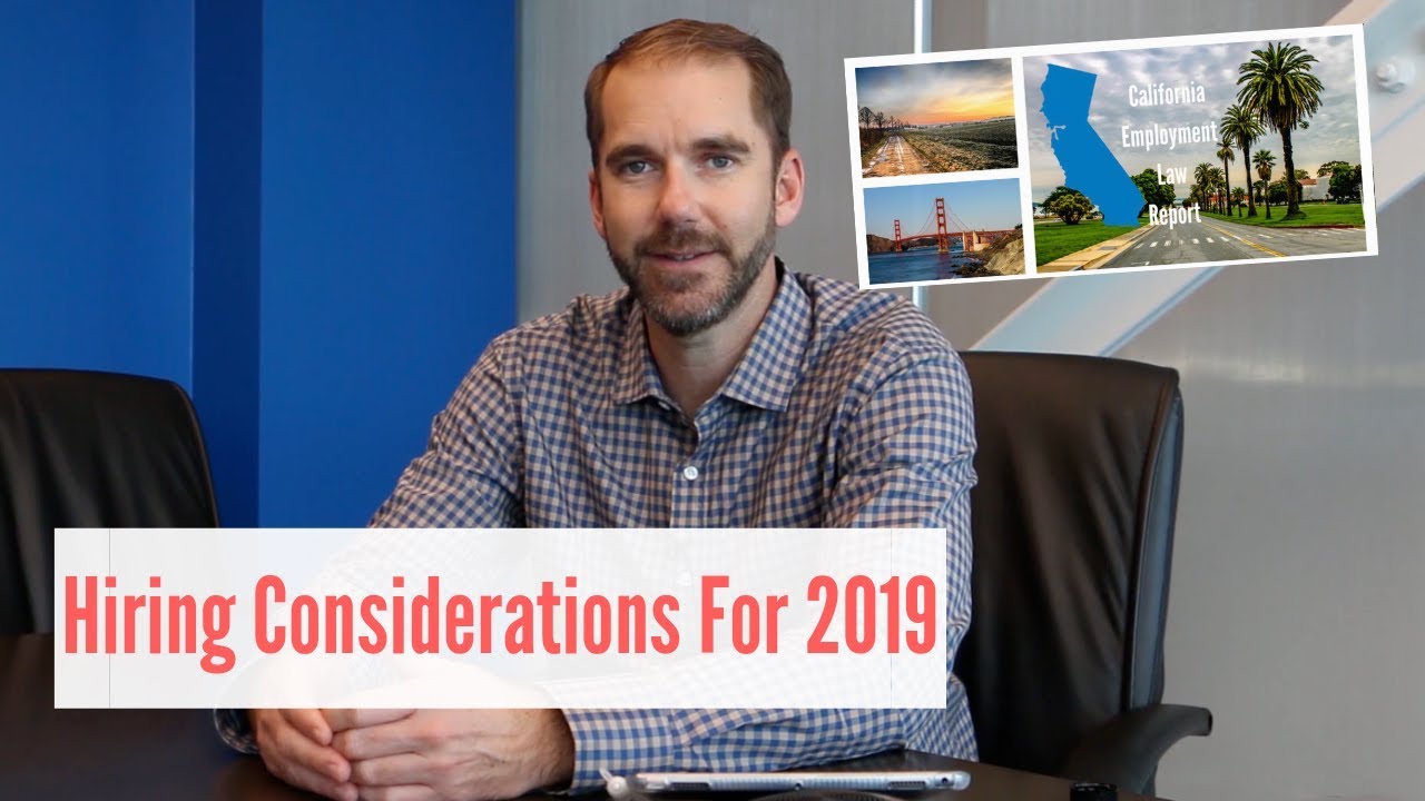 Hiring Considerations For 2019