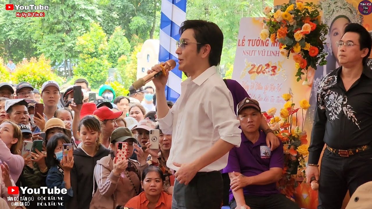 Ns Vũ Luân Lên Mộ Hát Cho Cha Và Bà Con Cùng Nghe - Tân Cổ Tấn Đủ Mời Cả Nhà Cùng Nghe #tancotandu
