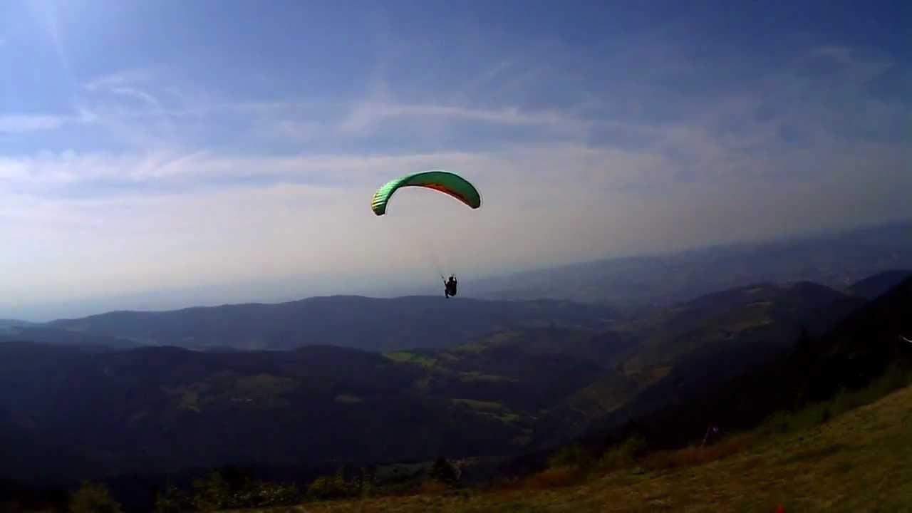 parapente à l'oeillon le 24 juillet 2012