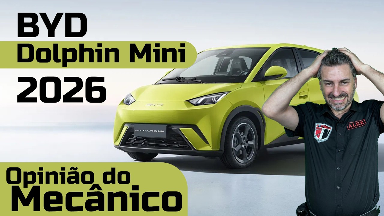 BYD Dolphin Mini | OPINI&Atilde;O DO MEC&Acirc;NICO | CUSTO DE MANUTEN&Ccedil;&Atilde;O