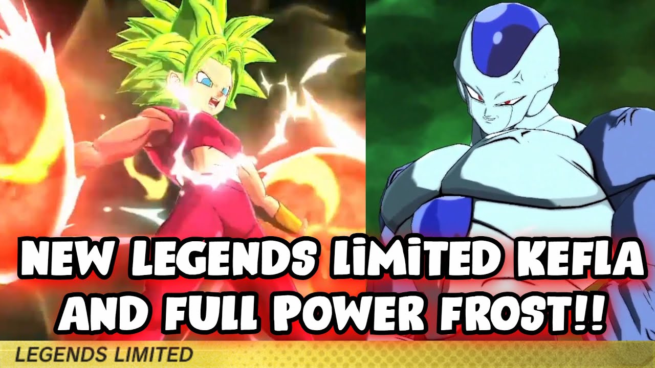 New Legends Limited SSJ2 Kefla And Full Power Frost Gameplay In Dragon Ball Legends