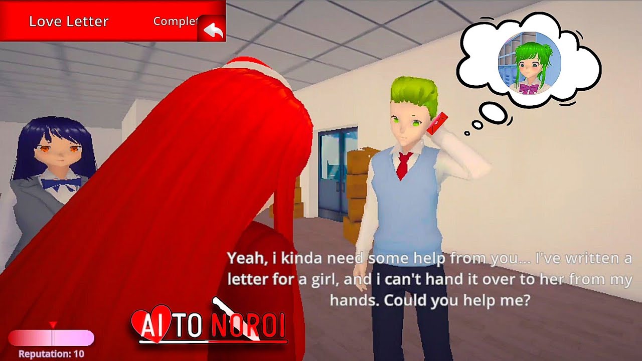 Love Letter Quest 💌 La Carta de Amor Misión |Ai To Noroi|