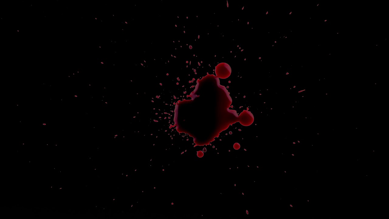 Blood--Drops-Spill-Splatter-Trail-Dripping 4K Alpha خون پاشیدن -