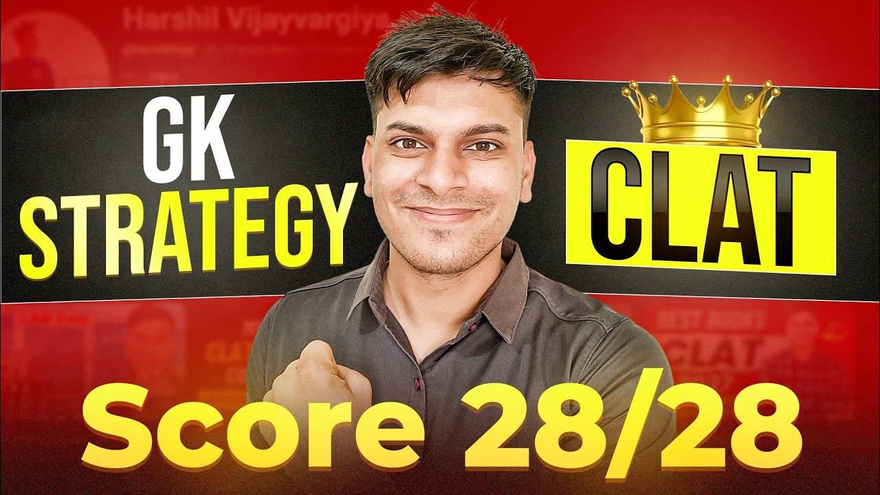 EXACT way to STUDY GK | CLAT 2027  🔥🔥