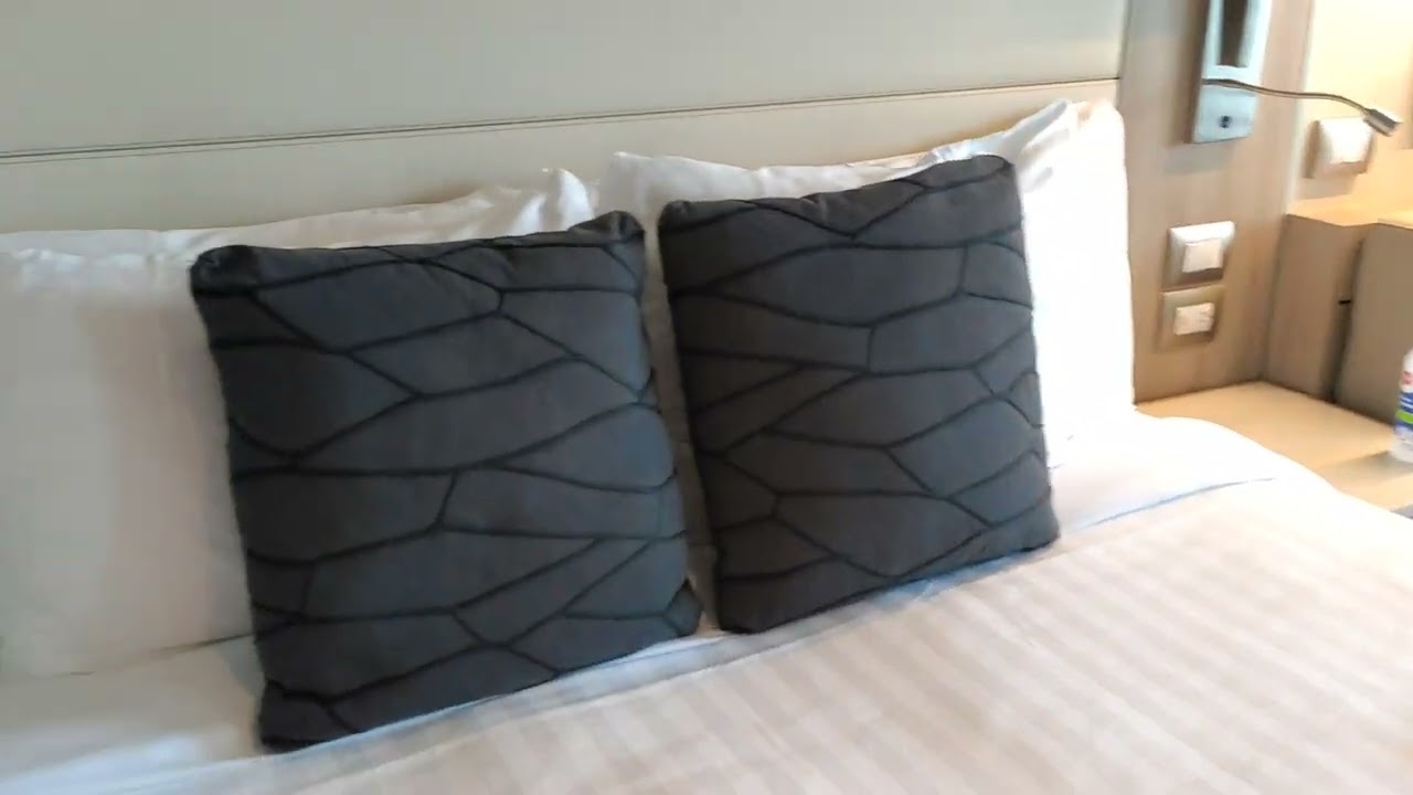 Holland America Koningsdam Veranda Balcony Room Deck 8 walkthrough.