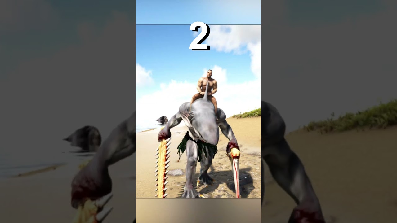 3 CREATURE MOD HUMANOID DI GAME ARK SURVIVAL EVOLVED #shorts