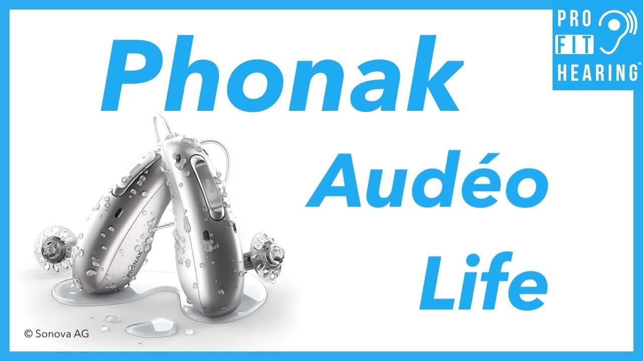 NEW! Waterproof & Rechargeable Hearing Aids - Phonak Aud&eacute;o Life