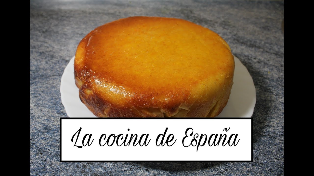 BIZCOCHO DE NARANJA CON ALMÍBAR DE NARANJA