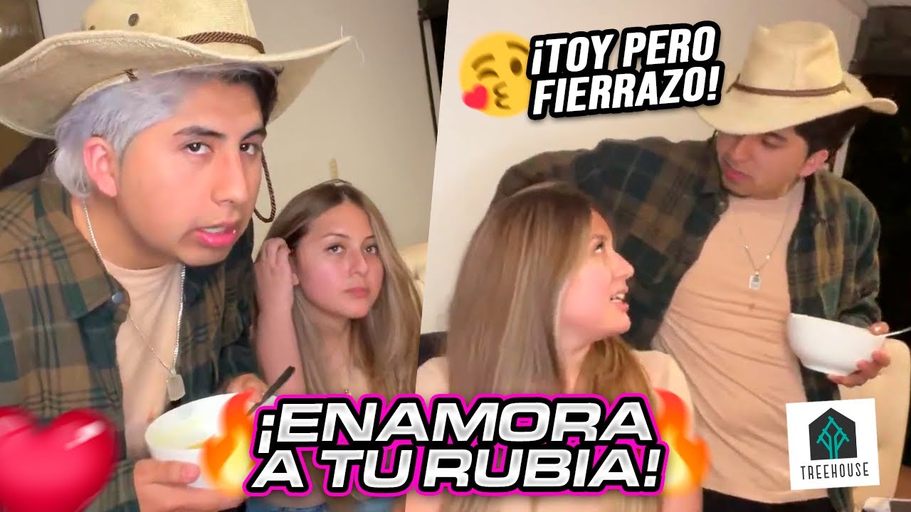 CHACASINO332 ENSE&Ntilde;A C&Oacute;MO CONQUISTAR a una RUBIA 💖| JEFRAIN y JOSELICR 😁